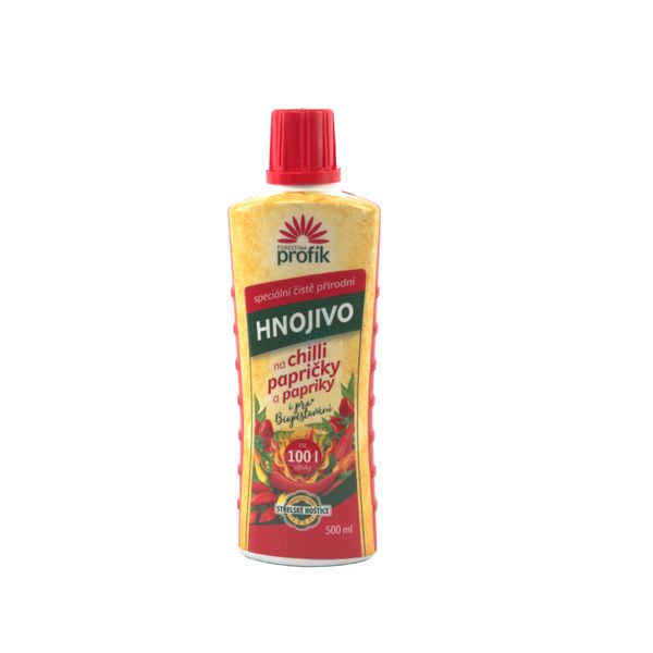 HNOJIVO na CHILLI PAPRIČKY, PAPRIKY 0,5L Profík