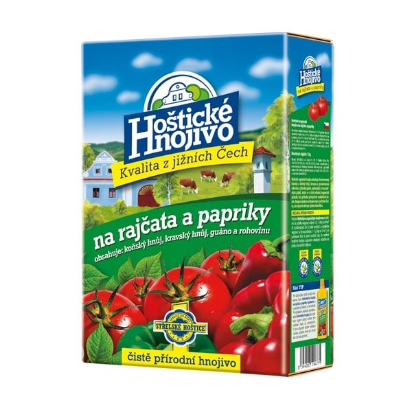 HNOJIVO na RAJČINY, PAPRIKY 1kg Hoštické