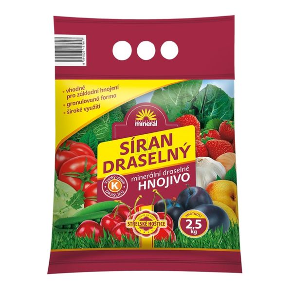 HNOJIVO SÍRAN DRASELNÝ 2,5kg Mineral