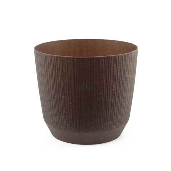 KVETINÁČ Ryfo Eco Wood 16,8cm DRF170W KÁVOVÝ