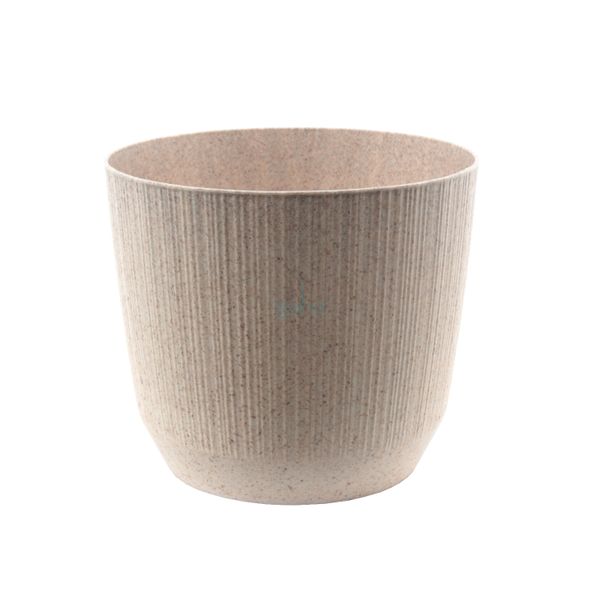 KVETINÁČ Ryfo Eco Wood 19,5cm DRF200W BIELY