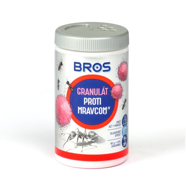 OTRAVA GRANULOVANÁ na MRAVCE 60g Bros