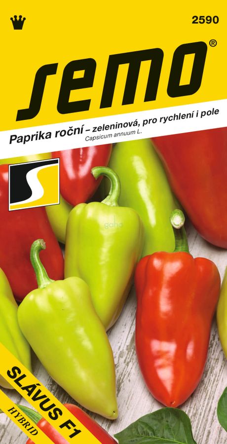 PAPRIKA sladká na rýchlenie aj pole Slávus F1