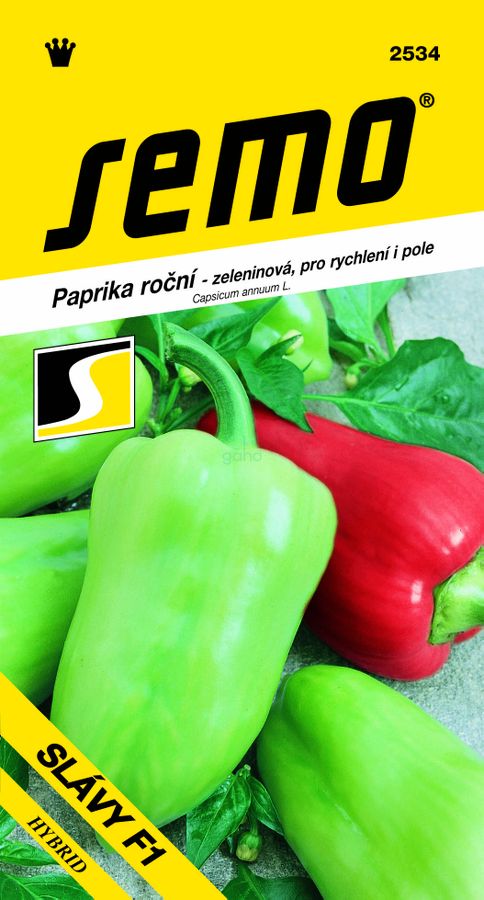 PAPRIKA sladká na rýchlenie Slávy F1