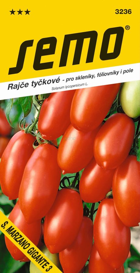 RAJČIAK kolíkový San Marzano Gigante 3