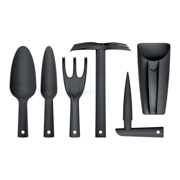 SADA RUČNÉHO NÁRADIA Respana Gardening Tools Set 6ks ČIERNA